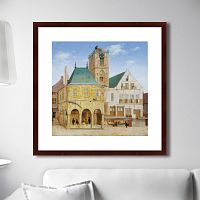 картина: the old town hall of amsterdam, 1657г. в Нижнем Новгороде