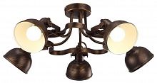 потолочная люстра arte lamp martin a5216pl-5br в Нижнем Новгороде