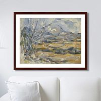 картина: montagne sainte-victoire, 1890г. в Нижнем Новгороде
