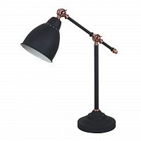 настольная лампа arte lamp braccio a2054lt-1bk в Нижнем Новгороде