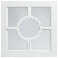 зеркало белое квадратное с декором круг cerchio в Нижнем Новгороде