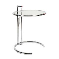 стол журнальный eileen gray style cocktail table e-1027 прозрачный в Нижнем Новгороде