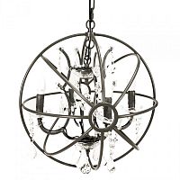 люстра foucault's orb crystal (47*47*64) коричневая в Нижнем Новгороде