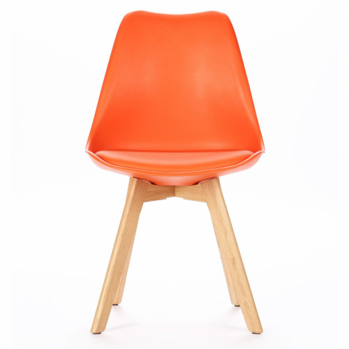 стул sephi (eames style) оранжевый в Нижнем Новгороде