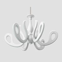 потолочная светодиодная люстра ambrella light orbital classic fk81/6 wh 292w d640 белая в Нижнем Новгороде