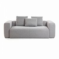 диван blok sofa 2 светло-серый от la forma (ex julia grup) в Нижнем Новгороде