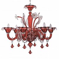 подвесная люстра ideal lux ca vendramin sp6 rosso в Нижнем Новгороде