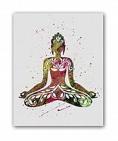 постер yoga а4 в Нижнем Новгороде