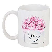 кружка с рисунком dior peonies в Нижнем Новгороде