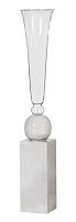 ваза настольная crystal circle white small в Нижнем Новгороде