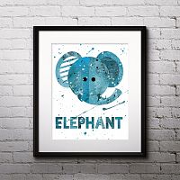 постер elephant а4 в Нижнем Новгороде