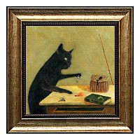 картина в раме на рыбалку в Нижнем Новгороде