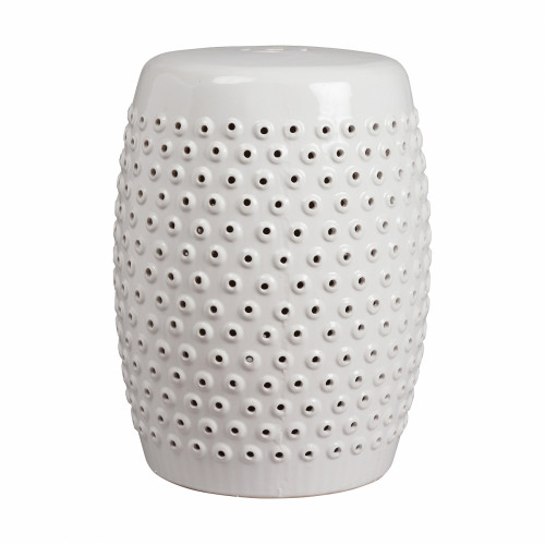 керамический столик-табурет cutwork garden stool белый в Нижнем Новгороде