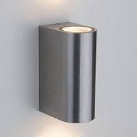 уличный настенный светильник elektrostandard 1703 techno pillar хром 4690389117145 в Нижнем Новгороде