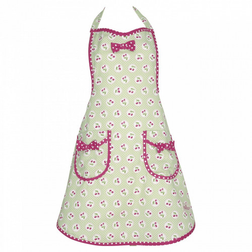 фартук cherry berry p.green w/bow в Нижнем Новгороде