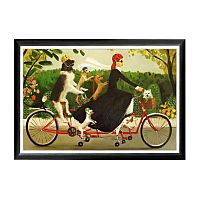 арт-постер «путешественники» в Нижнем Новгороде