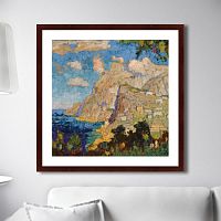 картина: view of monte solaro, capri, 1940г. в Нижнем Новгороде